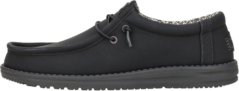 Hey Dude Men’s Wally Classic | Lightweight Slip On Loafers | Comfortable Travel Ready Shoes with Water Repellent Upper - Image 1